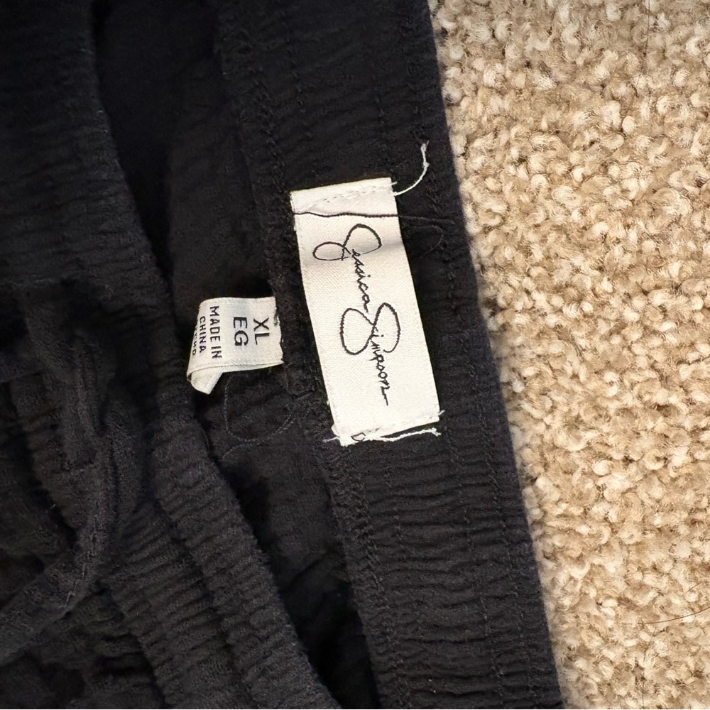 Jessica Simpson cotton gauze capris size xl - Picture 2 of 3